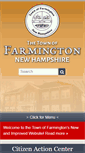 Mobile Screenshot of farmington.nh.us